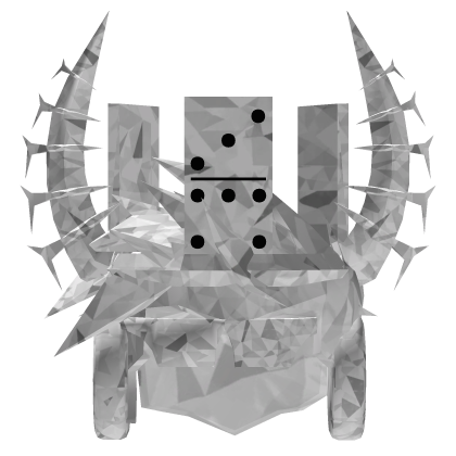 [Limited] White Hair+Horn+Domino+Clockwork Roblox item