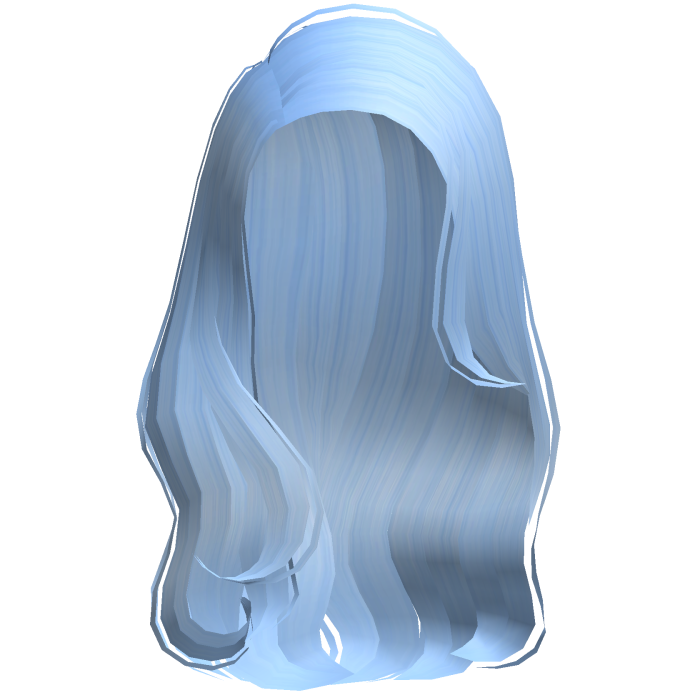 Dolly Side Part Wavy Hair (Blue)
