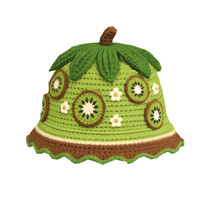 knitted kiwi hat