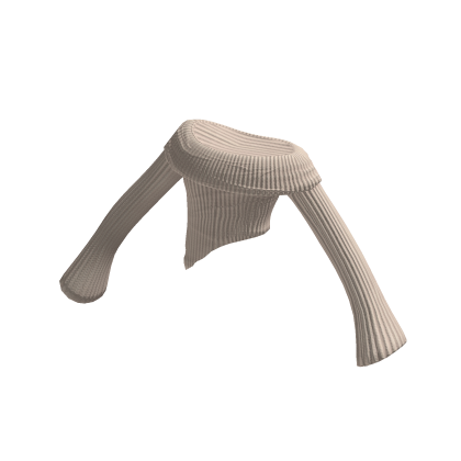 Asymmetrical Off Shoudler Crop Top Off White