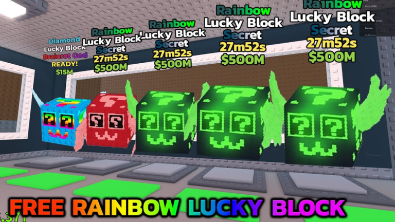 [💝🌈] Secret Lucky Blocks!! screenshot 1