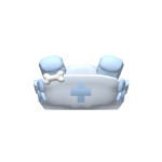 𐂯 kawaii baby blue puppy nurse hat