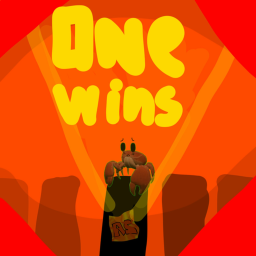 One wins!