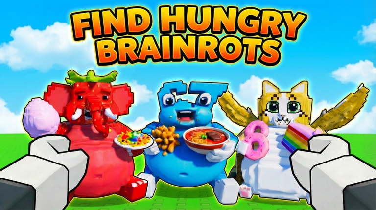 Find the Hungry Brainrots [67] 🍔  screenshot 1