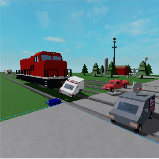 Train Vs Car Fixes (Remasted) official Roblox game thumbnail
