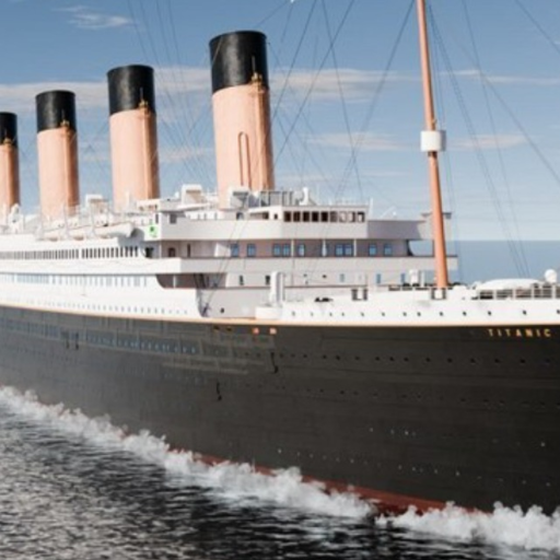 un viaje infinito en el titanic official Roblox game thumbnail