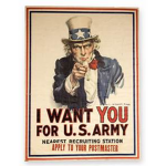 Be in the army