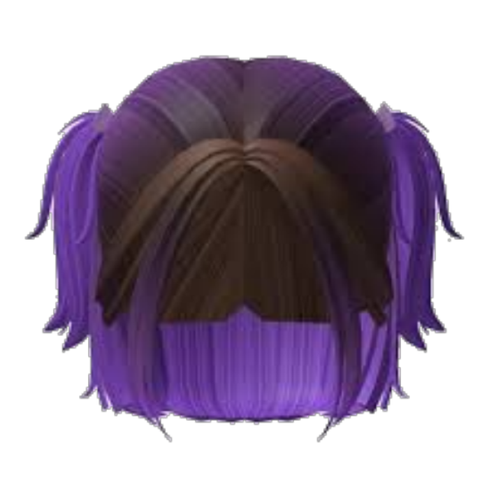 Halloween Cute Purple Hair Roblox decal