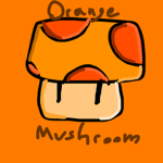 Orange Mushroom On YT