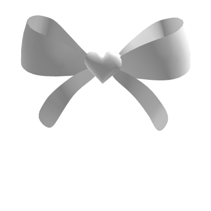 white cute ribbon | Mokawaii