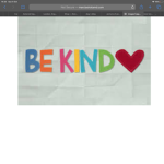 Be kind Thank you