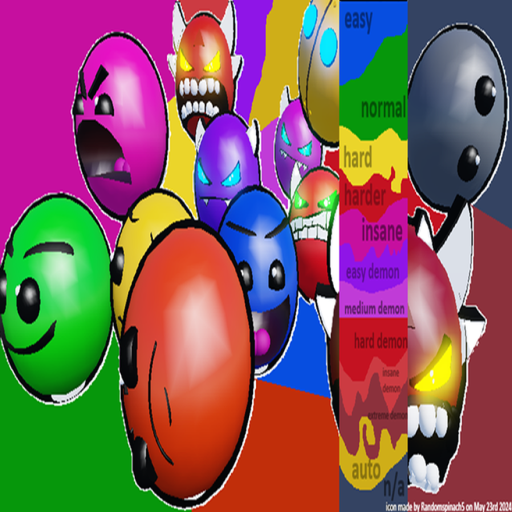 [v1.6.7] Geometry Dash 3D Difficulties RP