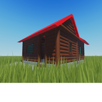 The red roofed house!