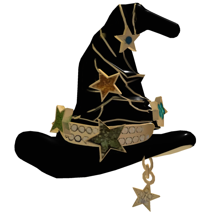 Witch Hat Chestpin