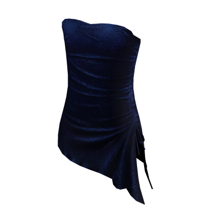 Princess Polly Dress Navy thumbnail