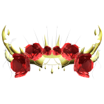 Enchanted Rose Crown