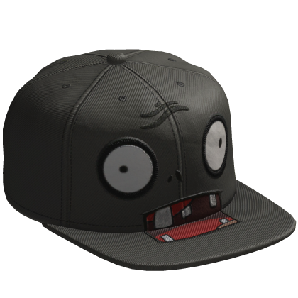 Gray Zombie Sidewept Fitted Cap Roblox item