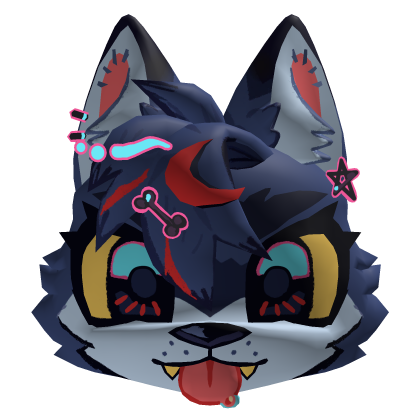 Halloween Streaked Werewolf Head ; DW 