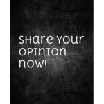 Share your opinion