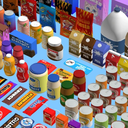 Mega Grocery Food Pack