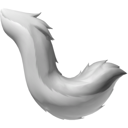 White Kemono Cat Tail thumbnail