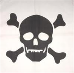 black skulls