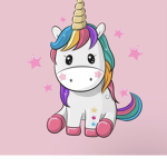 Unicorn planning mya birthday