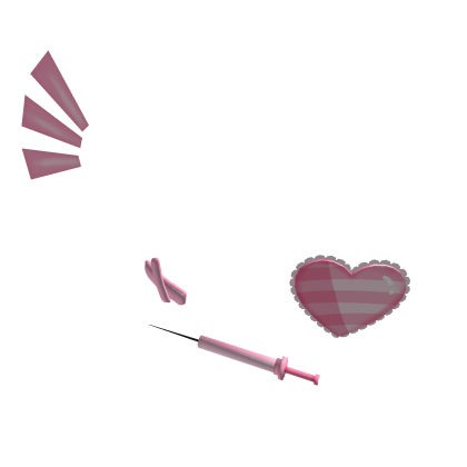 ᰔkawaii nurse patch pink