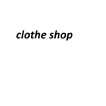 Clothe Shop