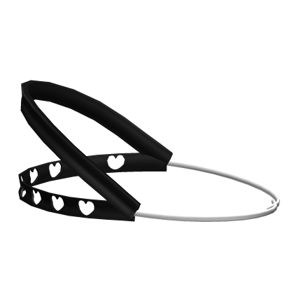 ♡ cute kawaii braces headgear in black