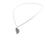 Right Silver BFF Necklace
