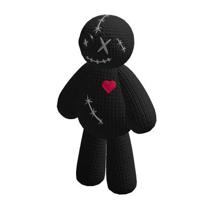 Toy Black Costume Voodoo Doll Suit thumbnail