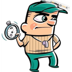 I´ve never seen my P.E. teacher do any exercise!!!