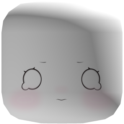 ♡ kawaii blank smile face chibi anime - light