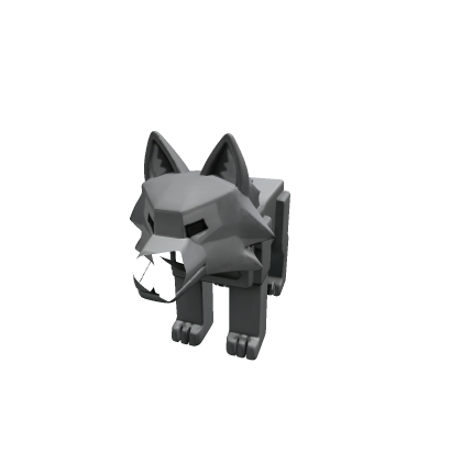 A grey wolf