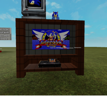 the comedy game of the blue hedgehog