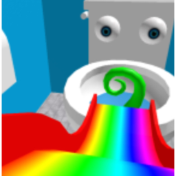 🌈Rainbow Slide Parkour Obby Oby Obey