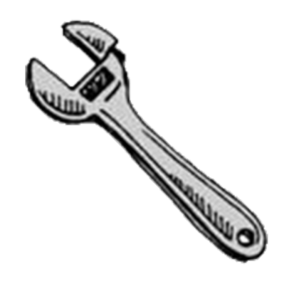 Builderman's Wrench Transparent Roblox decal