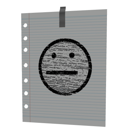 Shicky Note Roblox item