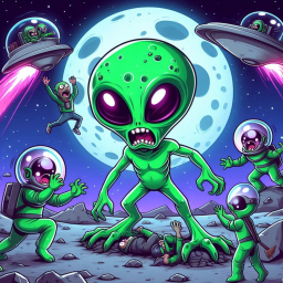 Space invador tower defence