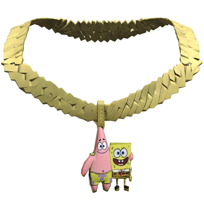 Iced Out Sponge Bob & Starfish Chain 3.0