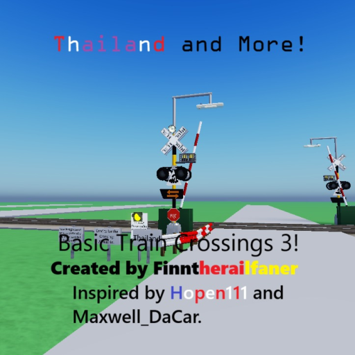 Basic Train Crossings 3! (Thailand and More!)