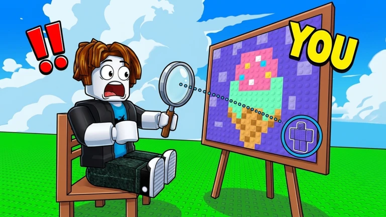 Hide In Pixels on Roblox, screenshot 3