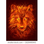 Fire wolfss