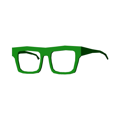 Green nerd glasses sales