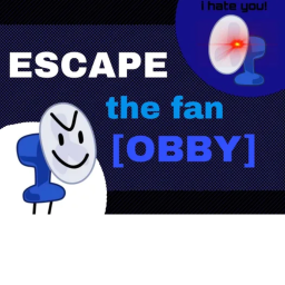 [OBBY] Hateful Blue Fan From BFDI Escape