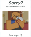 By CryinqRxinxow "sorry?"