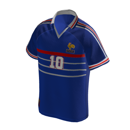 France Retro Soccer Shirt