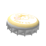 Banana Milk Bottle Cap