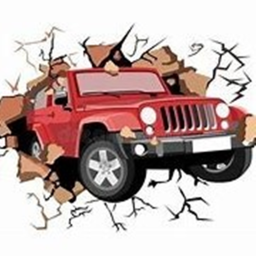 drive into a wall